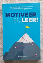 Pauline Jonker - Motiveer en leer, Verzenden, Zo goed als nieuw, Pauline Jonker