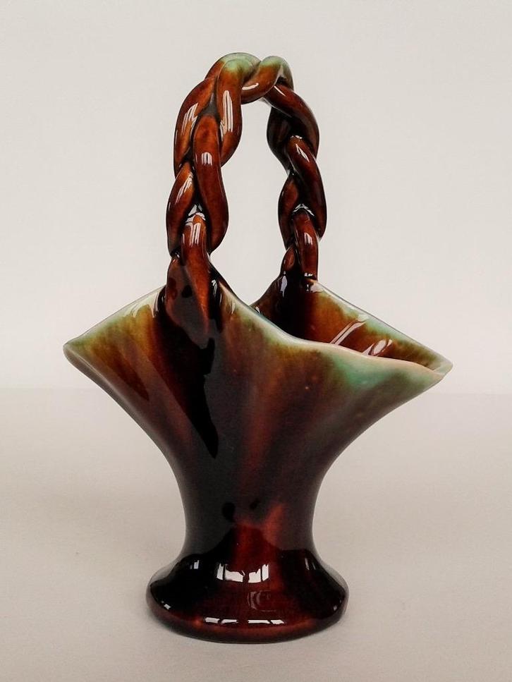 Bloemenmandje Keramiek Art Deco Vintage, Antiek en Kunst, Antiek | Keramiek en Aardewerk, Ophalen of Verzenden