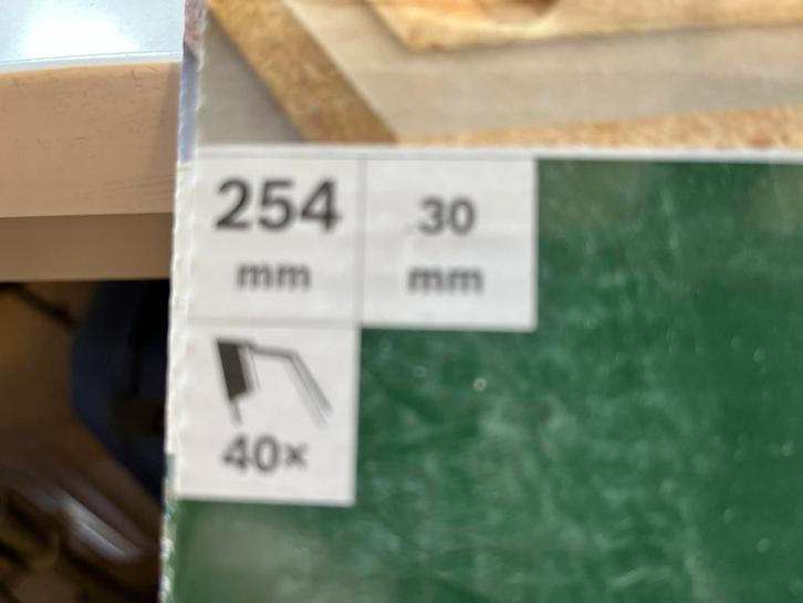 Nieuw Bosch Cirkelzaagblad 254mm, Doe-het-zelf en Verbouw, Gereedschap | Zaagmachines, Nieuw, Cirkelzaag, Ophalen of Verzenden