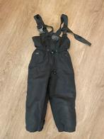 Zwarte kinderskibroek met bretels en ritszakken maat 104, Kinderen en Baby's, Kinderkleding | Maat 104, Ophalen of Verzenden, Gebruikt