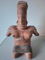 Terracotta beeld Mujer Jalisco, Mexico, Ophalen of Verzenden