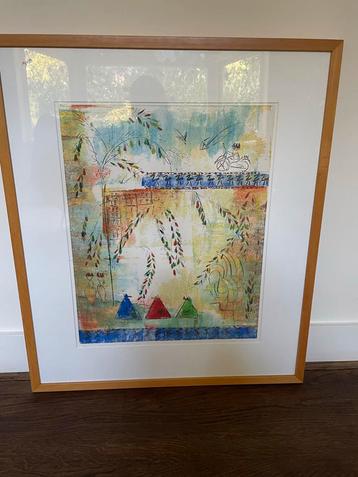 Ingelijste Abstracte Kunstprint beschikbaar voor biedingen