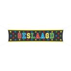 Gevelbanner / spandoek geslaagd (63511), Info@all4funbaarlo.nl, A, Nieuw, Ophalen of Verzenden