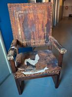 Antieke kasteelstoel, Antiek en Kunst, Antiek | Meubels | Stoelen en Banken, Ophalen
