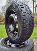 4 Winterbanden op 4x108 15 inch velgen Peugeot Citroen (137), Ophalen, Gebruikt, 15 inch, Banden en Velgen