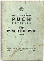 Puch 125 SL 150 SL 125 TL Ersatzteilkatalog onderdelenlijst, Motoren, Handleidingen en Instructieboekjes, Verzenden, Overige merken