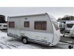 Dethleffs Camper 460 DB bouwjaar 2002 met voortent en luifel, Caravans en Kamperen, Caravans, Schokbreker, Overige typen, Rondzit