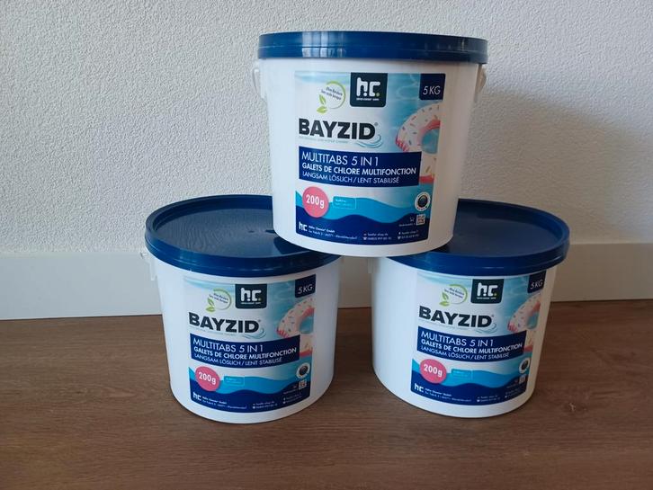 Chloor tabletten 5 in 1 - Bayzid, Tuin en Terras, Zwembaden, Nieuw, Overige typen, Minder dan 80 cm, Minder dan 200 cm, Ophalen of Verzenden