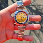 Seiko poque 6139-6002, Sieraden, Tassen en Uiterlijk, Horloges | Heren, Ophalen of Verzenden, Zo goed als nieuw, Staal, Seiko