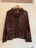 Love Stories Joe katoenen blouse met panterprint XL, Bruin, Maat 42/44 (L), Ophalen of Verzenden, Zo goed als nieuw