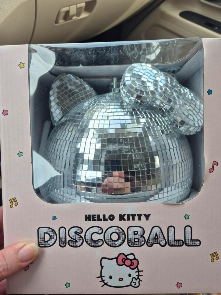 Hello kitty discobal, Huis en Inrichting, Lampen | Hanglampen, Nieuw, Minder dan 50 cm, Ophalen of Verzenden