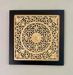 Wandpaneel PTMD Zwart/Goud, Huis en Inrichting, Woonaccessoires | Wanddecoraties, Ophalen, Zo goed als nieuw