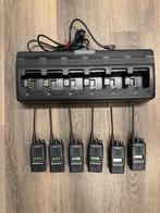 Set van 6x Kenwood NX-320E2 UHF portofoons + 6-voudige multi, Gebruikt, 5 tot 15 km, Ophalen of Verzenden, Portofoon of Walkie-talkie