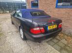 Mercedes-Benz CLK 3.2 Clk320 Cabrio Sport AUT 1999 Blauw, Auto's, Mercedes-Benz, Automaat, Achterwielaandrijving, Zwart, 1595 kg