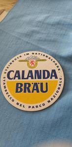 bierviltje Steinbock im nationalpark Calanda Brau, Ophalen of Verzenden, Zo goed als nieuw, Viltje(s), Overige merken