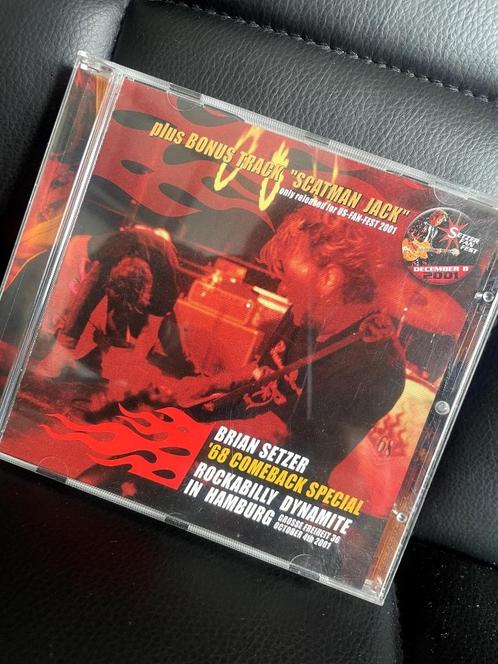 Brian Setzer, exclusieve live CD Rockabilly Dynamite Hamburg, Cd's en Dvd's, Cd's | Pop, Zo goed als nieuw, 2000 tot heden, Verzenden