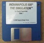 Oude Vintage Retro Pc Spel IndianaPolis 500 Diskette, 1 speler, Ophalen of Verzenden, Zo goed als nieuw, Racen en Vliegen