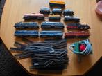 H0 verschillende merken treintjes +ho rails + transformator, Overige merken, Gebruikt, Gelijkstroom, Overige typen