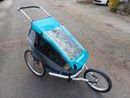 Croozer Kid for 1 fietskar / hardloopkar met Babyinzet, Ophalen, Gebruikt, Opvouwbaar, Kinderkar
