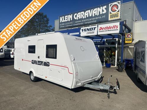 Sterckeman Easy 497 Anniversary Nu € 1250,- korting, Caravans en Kamperen, Caravans, Bedrijf, tot en met 6, 1000 - 1250 kg, Overige