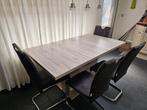 Mooie eethoek met stoelen, Huis en Inrichting, Complete eetkamers, Ophalen, Zo goed als nieuw