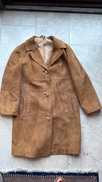 Vintage Elmo Suède Jas Dames Maat 44 beschikbaar voor biedingen