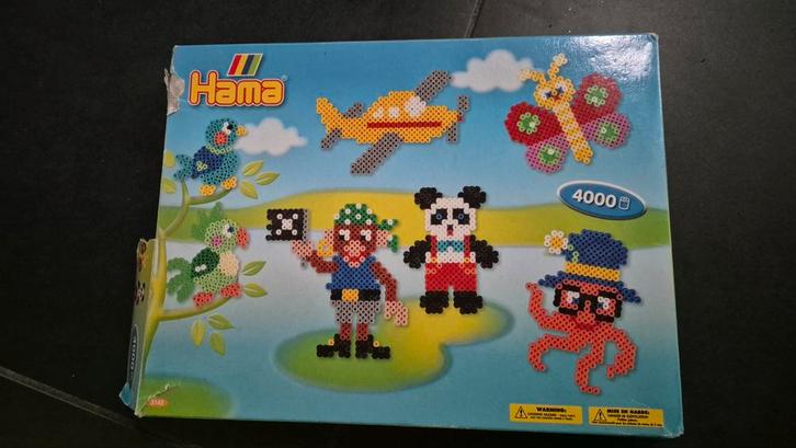 Hama Kralen Set - Creatief Plezier!, Kinderen en Baby's, Speelgoed | Educatief en Creatief, Gebruikt, Knutselen, Bouwen, Ophalen of Verzenden