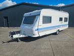 Hobby prestige 560 in super staat! Bouwjaar 2001, Caravans en Kamperen, Caravans, 5 tot 6 meter, Particulier, Rondzit, 1250 - 1500 kg