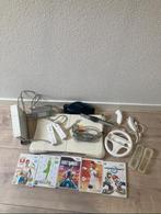 Nintendo Wii, Ophalen of Verzenden, Gebruikt, Met 2 controllers, Met games