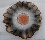 Prachtige Grote Glazen Fruitschaal Zonnebloem 43 cm, Huis en Inrichting, Keuken | Servies, Nieuw, Ophalen of Verzenden, Bord(en)