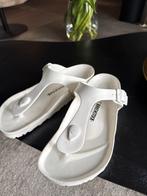 Birkenstock slippers maat 40 creme wit, Ophalen of Verzenden, Zo goed als nieuw, Wit, Slippers