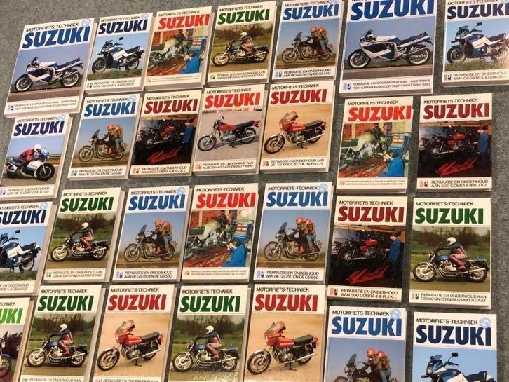 werkplaatshandboeken SUZUKI div. modellen NL ** NIEUW & NL, Motoren, Handleidingen en Instructieboekjes, Suzuki, Ophalen of Verzenden