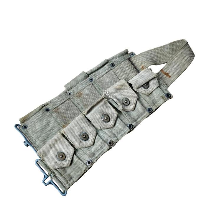 WWII US Garand Ammo Belt, Verzamelen, Militaria | Tweede Wereldoorlog, Embleem of Badge, Amerika, Ophalen of Verzenden