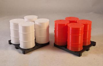 Slot car Oliedrums vaten Carerra scalextric ninco 1/32 beschikbaar voor biedingen