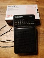 Sony FM/AM radio, ICF-S14, Audio, Tv en Foto, Radio's, Ophalen of Verzenden, Zo goed als nieuw