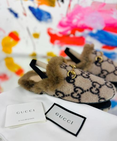 Gucci GG wollen princetown schoenen kind maat 32 NIEUW, Kinderen en Baby's, Kinderkleding | Schoenen en Sokken, Nieuw, Schoenen