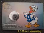 Geluksdubbeltje Duckstad. Ter ere van 100 jaar Donald Duck, Postzegels en Munten, Ophalen of Verzenden