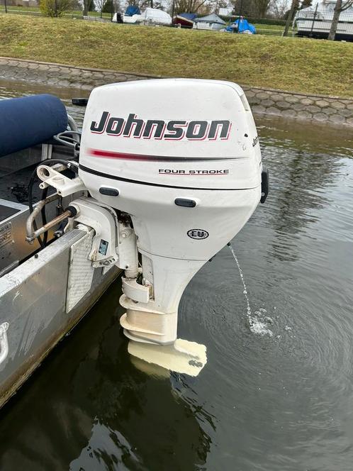 Johnson 15pk langstaart 2004 langstaart, Watersport en Boten, Buiten- en Binnenboordmotoren, Zo goed als nieuw, Benzine, 10 tot 30 pk