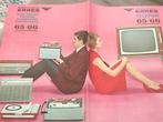 FOLDER ERRES TELEVISIE 1966, MET PRIJSLIJST., Ophalen of Verzenden