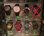 Merk horloge's., Sieraden, Tassen en Uiterlijk, Horloges | Heren, Ophalen of Verzenden, Zo goed als nieuw, Staal, Overige merken