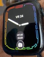 Apple smart watch serie 8 aluminium case 45 mm, Sieraden, Tassen en Uiterlijk, Smartwatches, Zwart, IOS, Ophalen of Verzenden