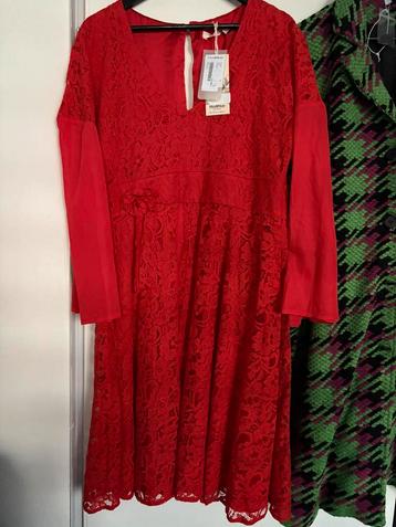 Prachtige rode jurk maat M van Mar& Nua, nieuw beschikbaar voor biedingen