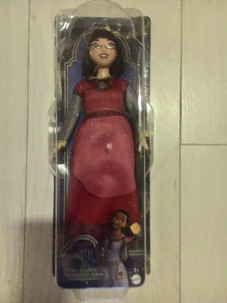 Nieuw Mattel Disney Wish,Dahlia of Rosas pop, Ophalen of Verzenden, Overige figuren, Nieuw, Beeldje of Figuurtje