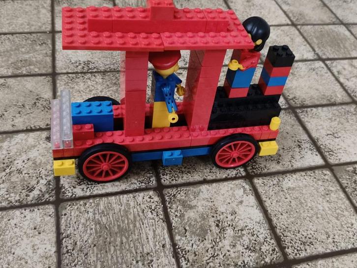 LEGO 252 – Locomotief met machinist en passagier, met boekje, Kinderen en Baby's, Speelgoed | Duplo en Lego, Gebruikt, Lego, Complete set