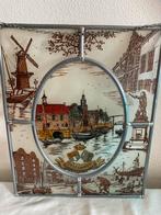 Glas in Lood Paneel Delfshaven Rotterdam, Antiek en Kunst, Ophalen of Verzenden