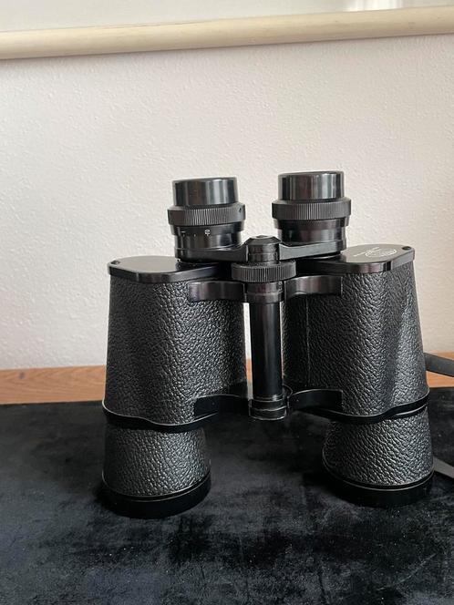 Verrekijker jaren ‘50 porroprisma Terra, Audio, Tv en Foto, Optische apparatuur | Verrekijkers, Gebruikt, Porro (met knik), Met hoes of tas