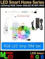 Smart Home Series WiFi IP65 RGB LEDstrip set 30L IR - 10 mtr, Ophalen of Verzenden, Nieuw, LEDstrip