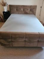 Boxspring 160x200 + Emma Diamond Hybride Matras, Ophalen, Tweepersoons, Zo goed als nieuw, 160 cm