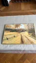 Schilderij 71 x 51 incl lijst, Antiek en Kunst, Kunst | Schilderijen | Abstract, Ophalen