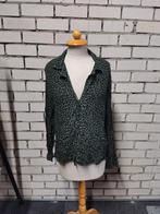 Donker groene Pull & Bear blouse maat S, Groen, Ophalen of Verzenden, Zo goed als nieuw, Maat 36 (S)